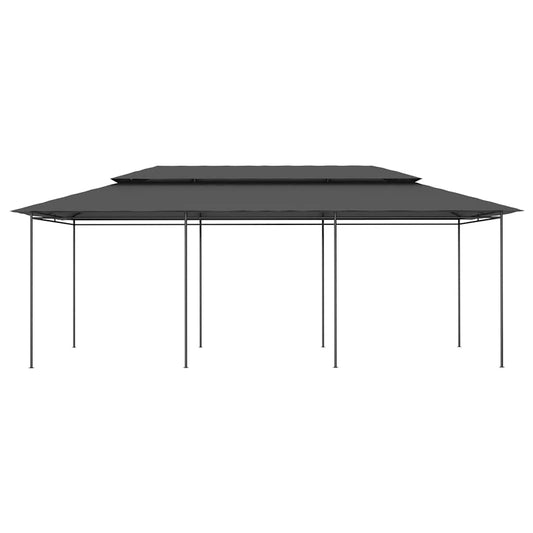 Gazebo | Anthracite | Tubular Steel | Large | UV-Resistant Materials