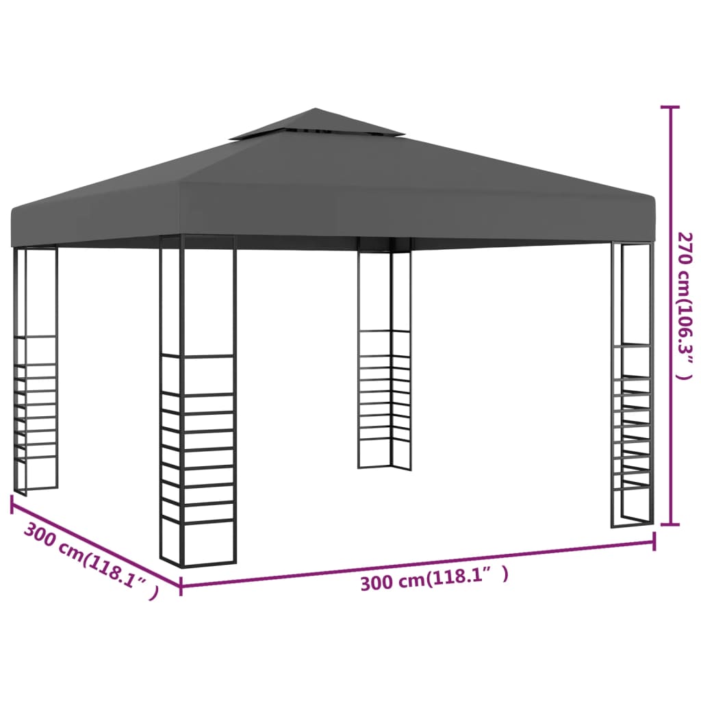 Outdoor Gazebo | Anthracite