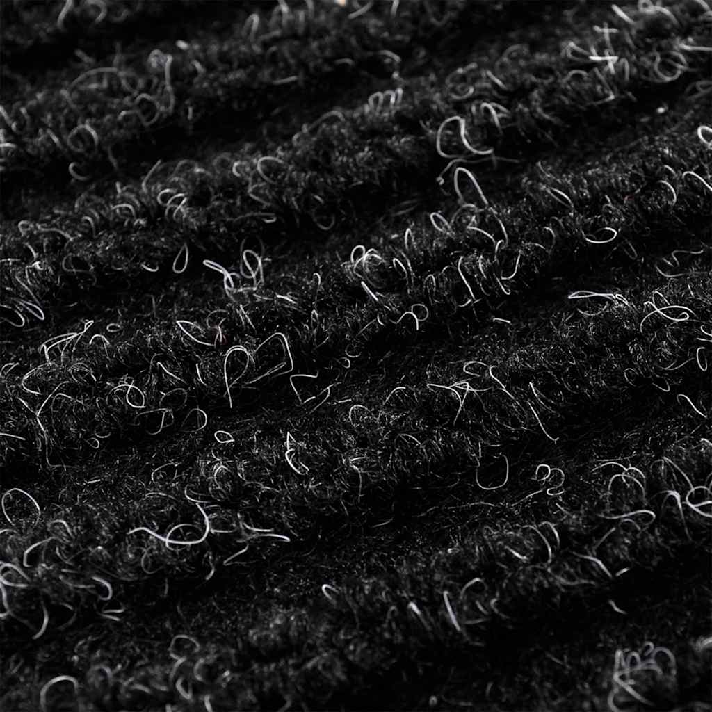 Doormat | Black | PVC | Large | Door Mat | Rectangular | Contemporary
