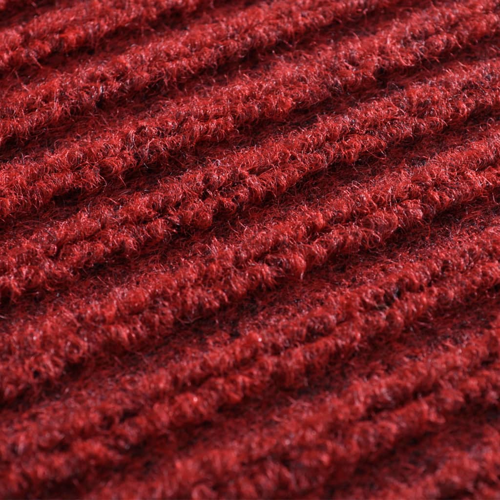 Doormat | Red | PVC | Large | Doormat | Rectangular | Minimalist