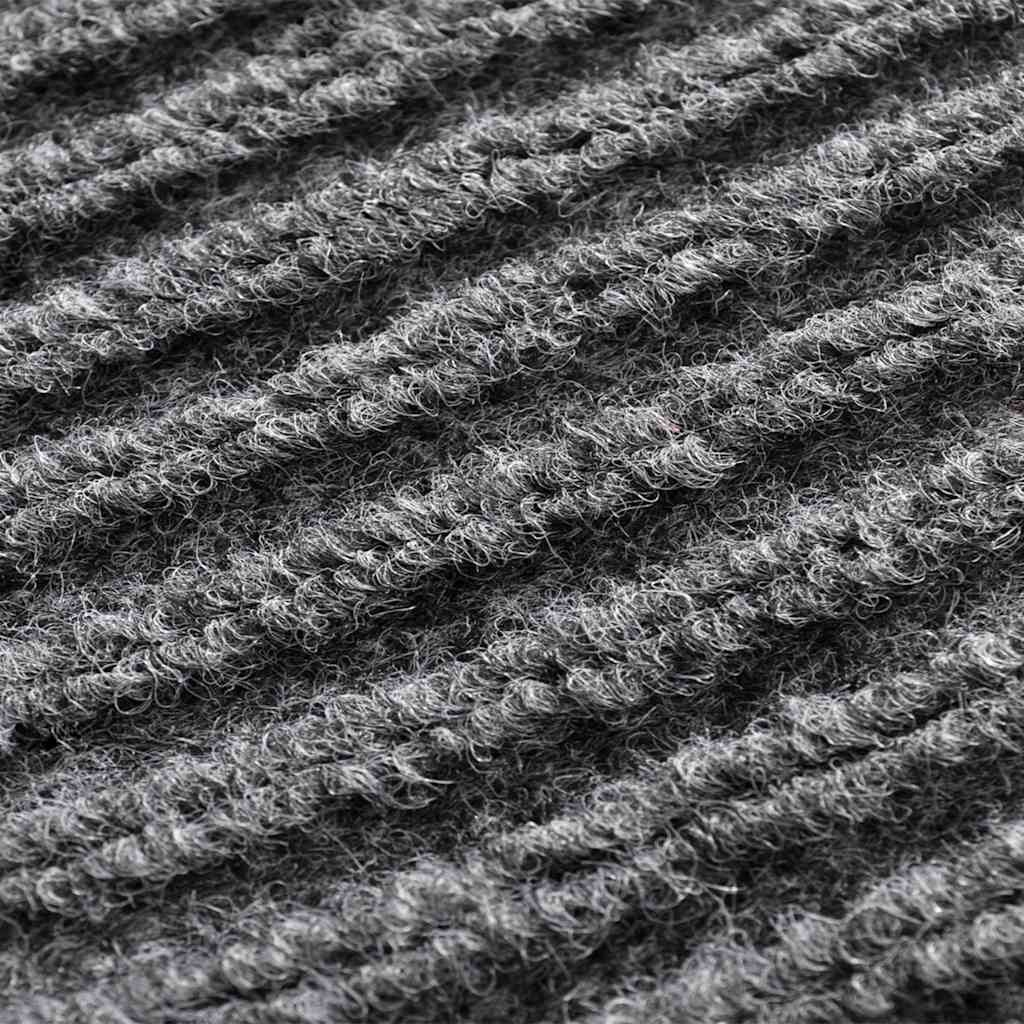 Doormat | Grey | PVC | 117 x 220 cm | Door Mat | Rectangular | Modern