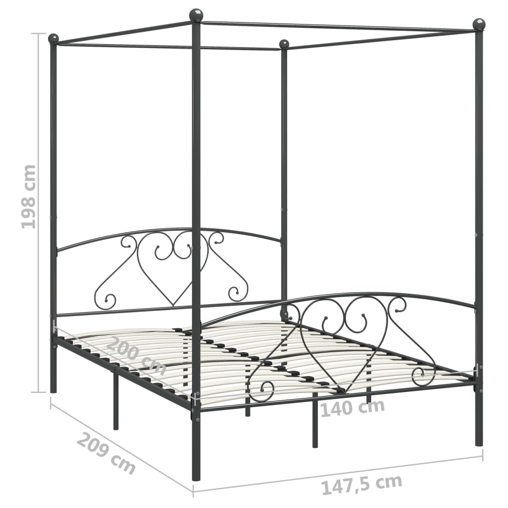 Bed Frame | Classic/Traditional | Canopy Bed Frame | Rectangular
