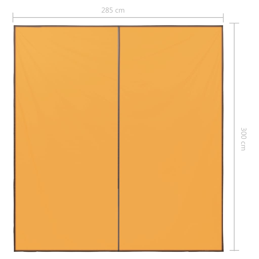 Outdoor Tarp 3x2.85 m Yellow
