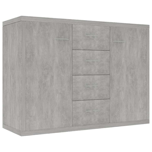 Sideboard | Concrete grey | Engineered wood | Standard