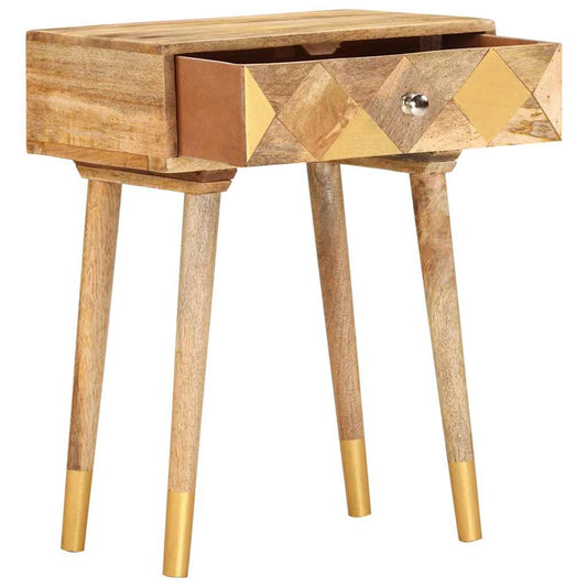 Bedside Cabinet | Brown | Solid mango wood | Small | Storage