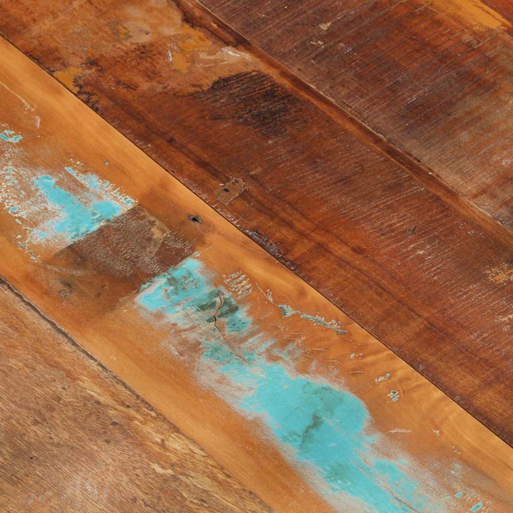 Rectangular Table Top 60x120 cm 15-16 mm Solid Reclaimed Wood