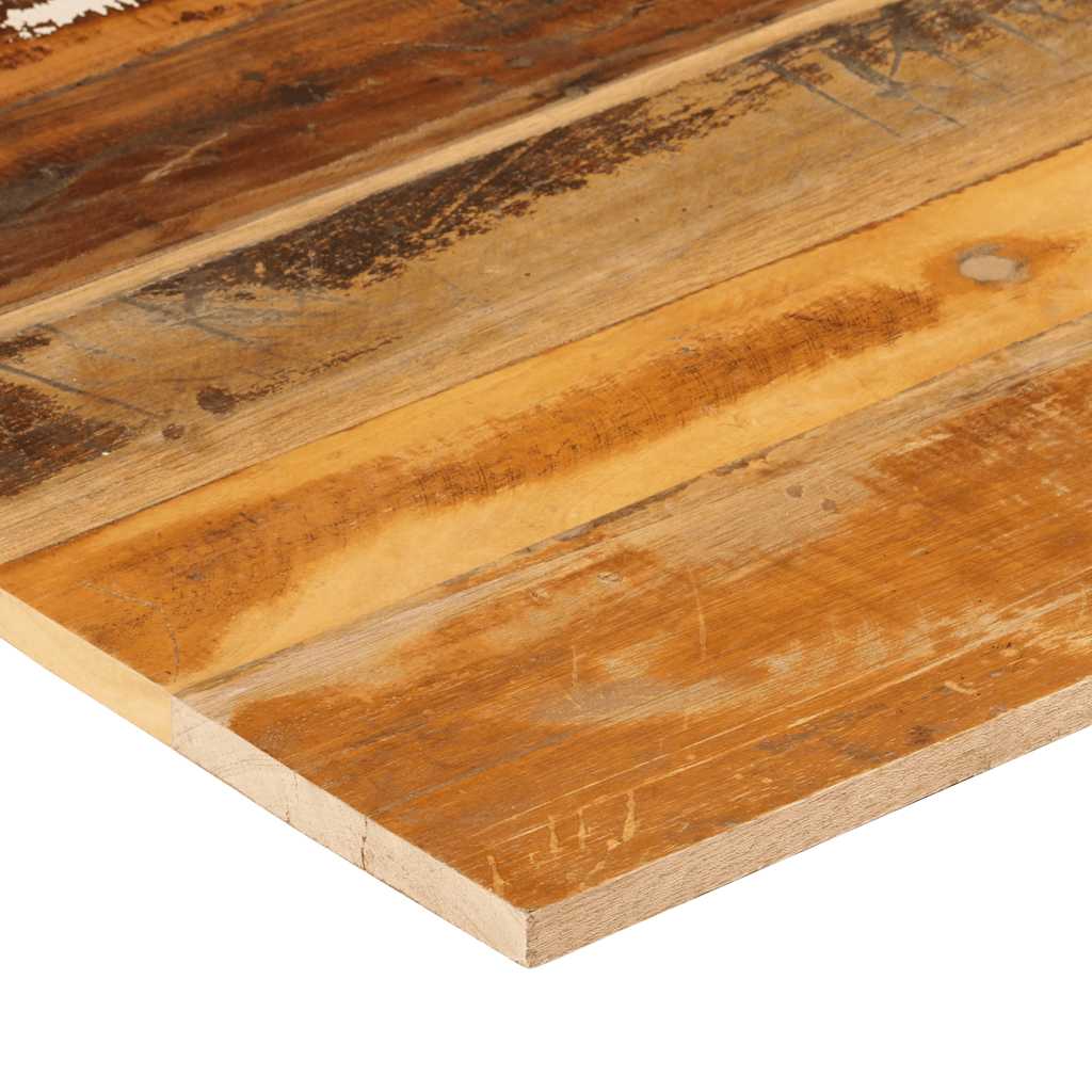 Table Top | Mixed Wood Colours | Solid Tropical Reclaimed Wood | 70x70 cm