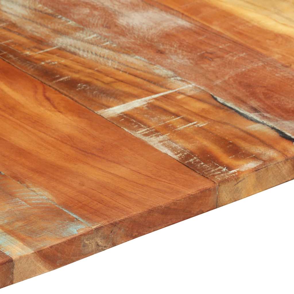 Rectangular Table Top 60x140 cm 25-27 mm Solid Reclaimed Wood