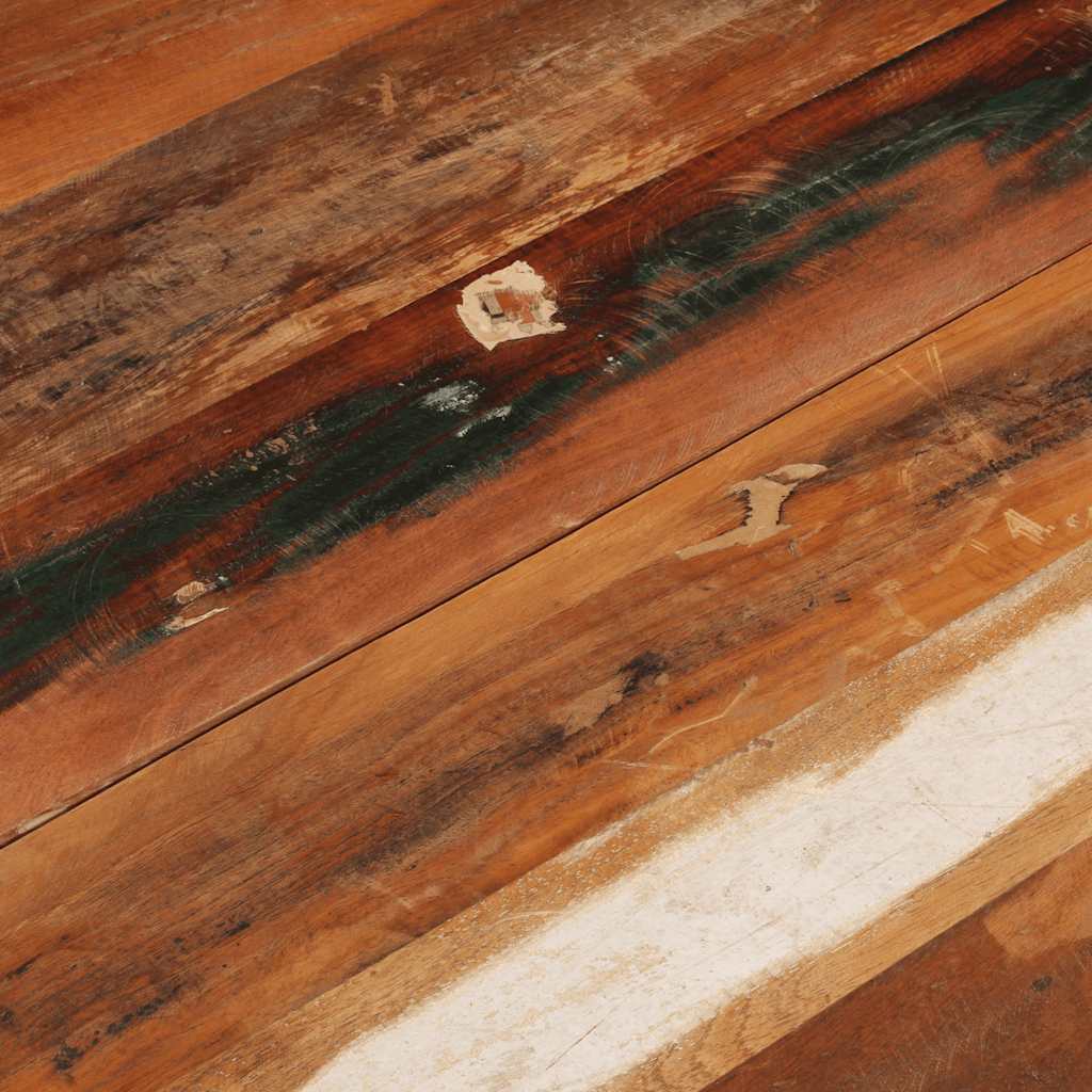 Square Table Top 70x70 cm 25-27 mm Solid Reclaimed Wood