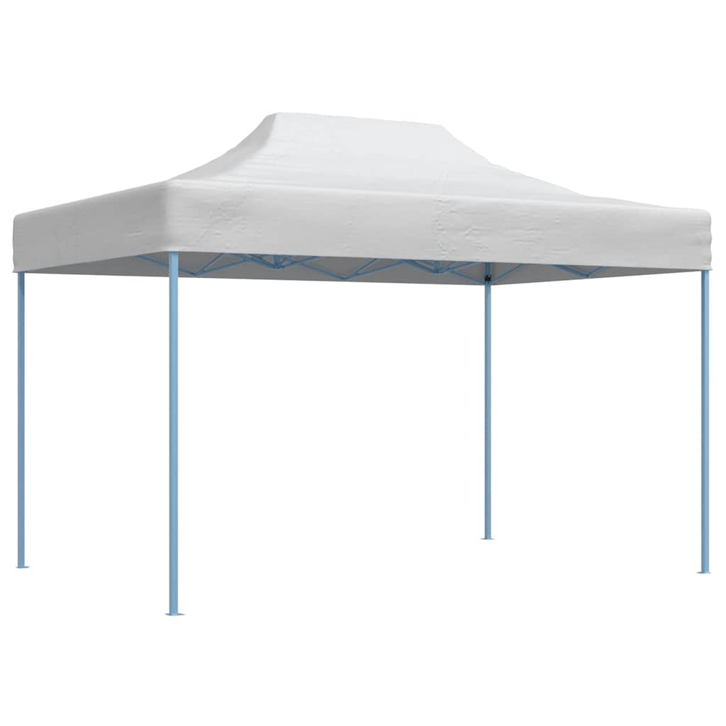 Professional Folding Party Tent 280x410x315 cm Steel White