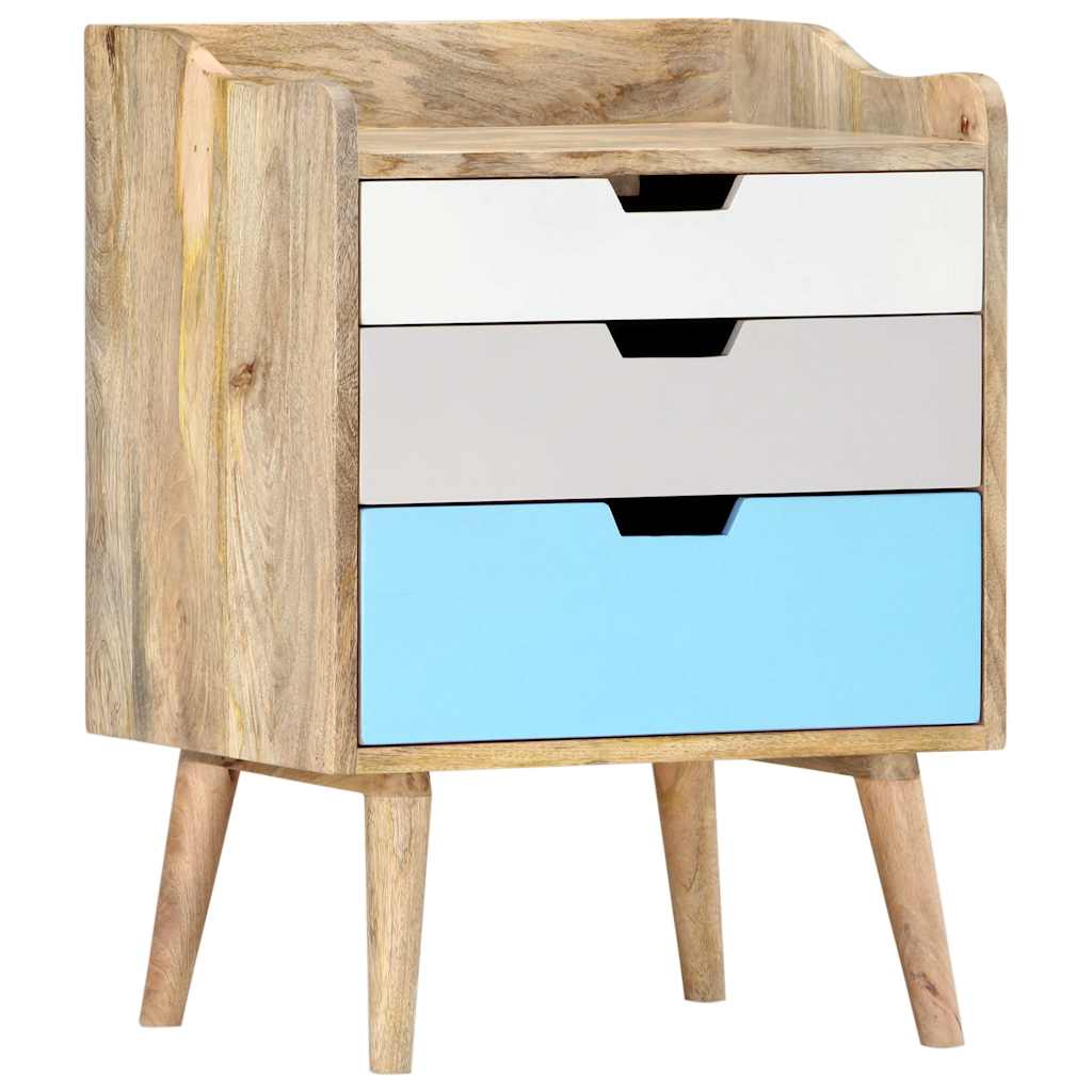Bedside Cabinet | Brown | Solid Mango Wood | Medium | Bedside Cabinet
