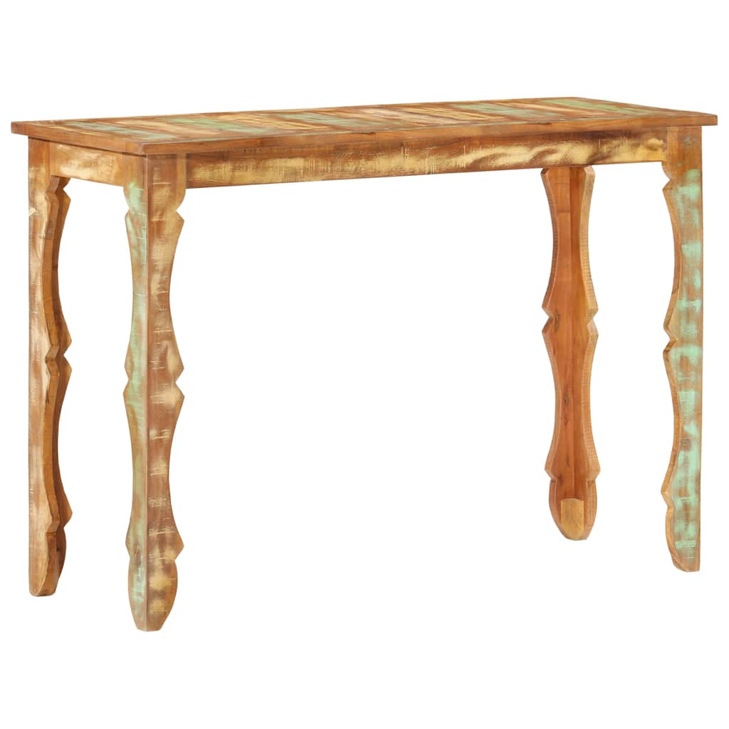 Console Table | Multicoloured | Reclaimed Wood | 110x40x76 cm | Durable