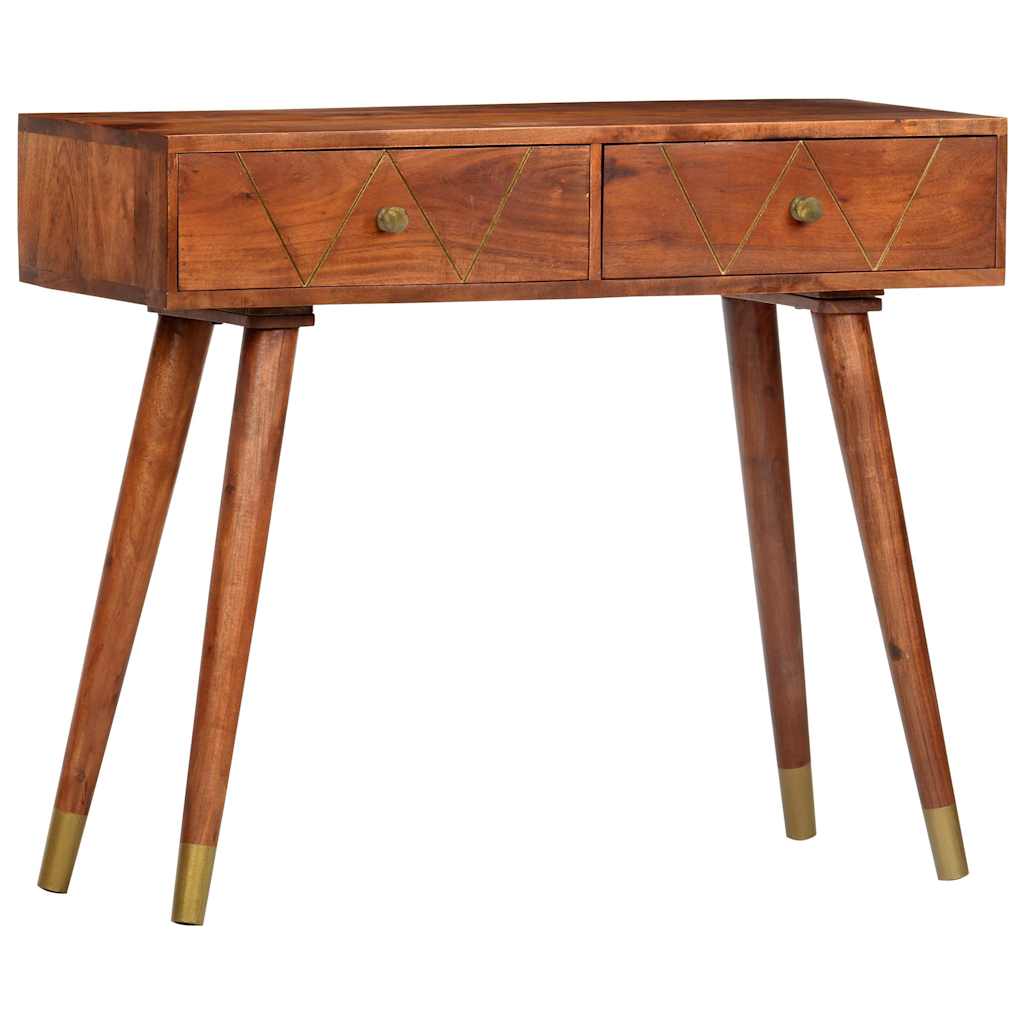 Console Table | Honey Brown | Solid Acacia Wood | Medium