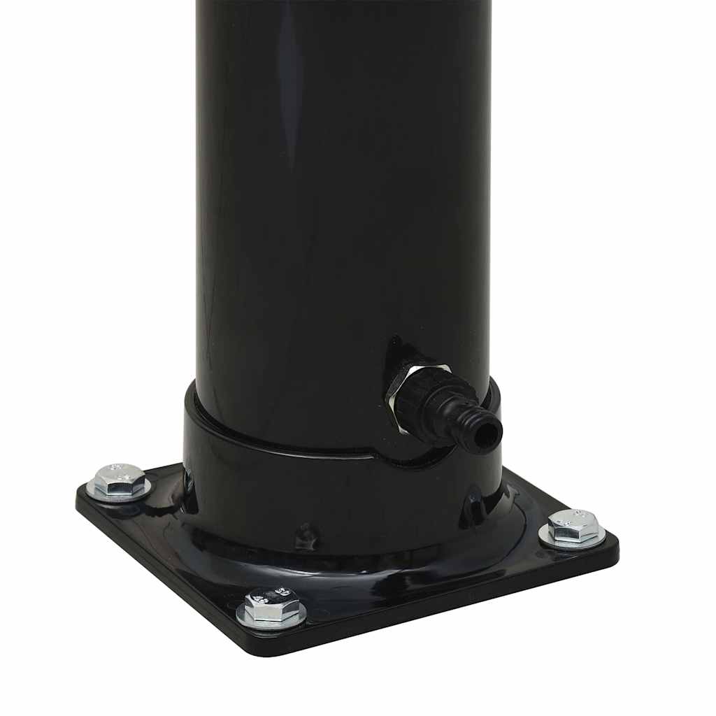 Solar Shower | Black | PVC, ABS, Aluminium | 220 cm height, 15.5 cm base