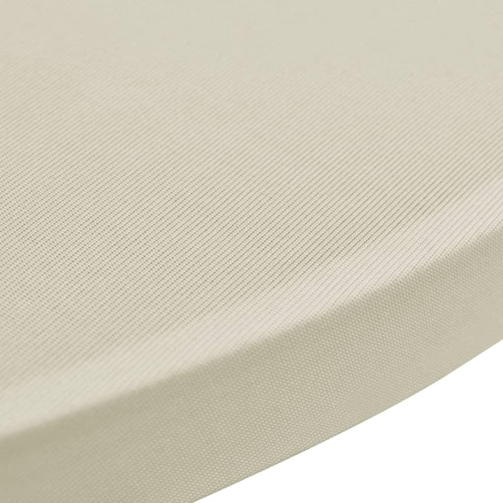 Table Cover | Set of 4 | Cream | 90% Polyester, 10% Elastane