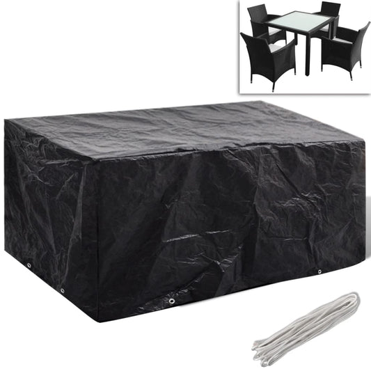 Garden Furniture Cover | Set of 2 | Black | Polyethylene