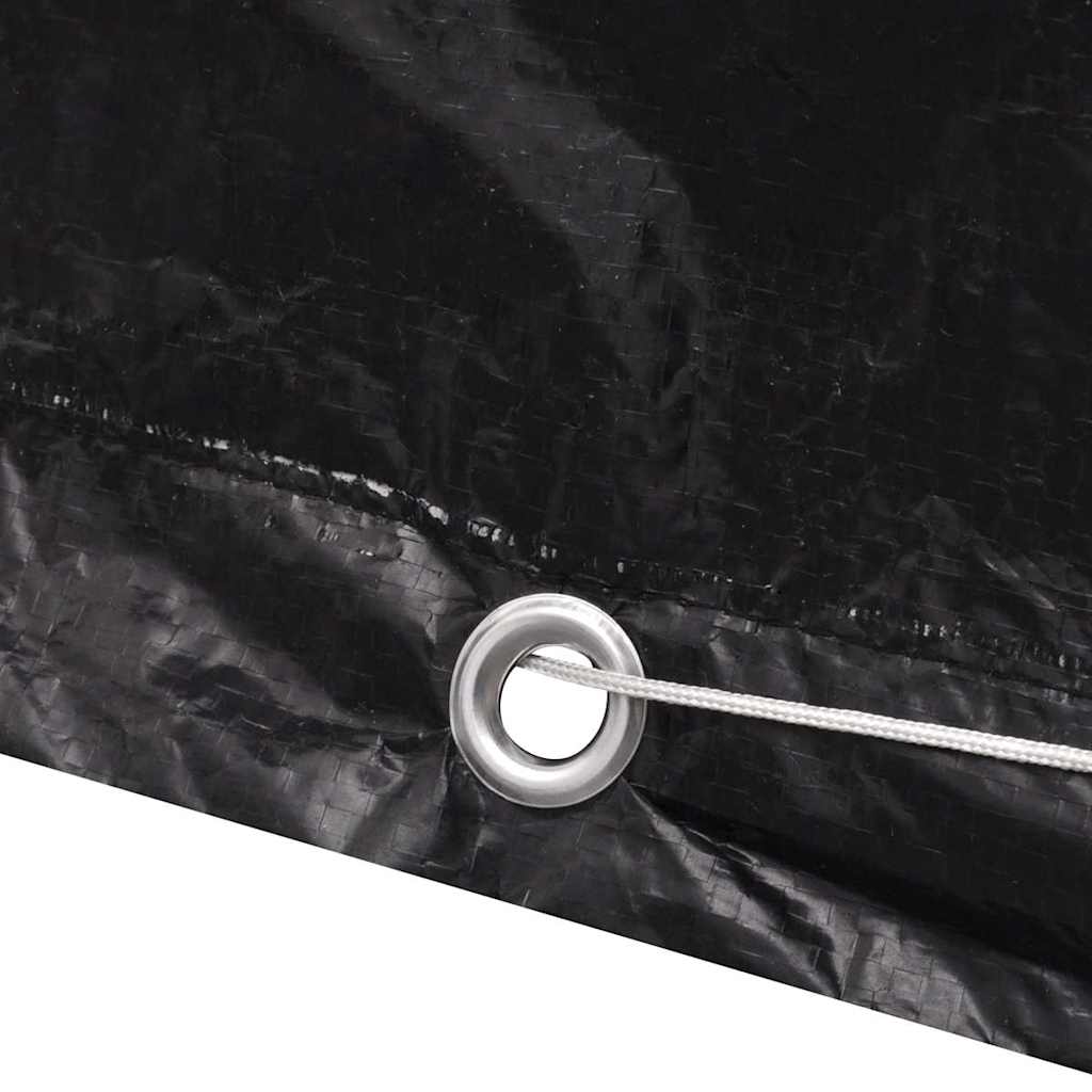 Garden Furniture Cover | Set of 2 | Black | Polyethylene