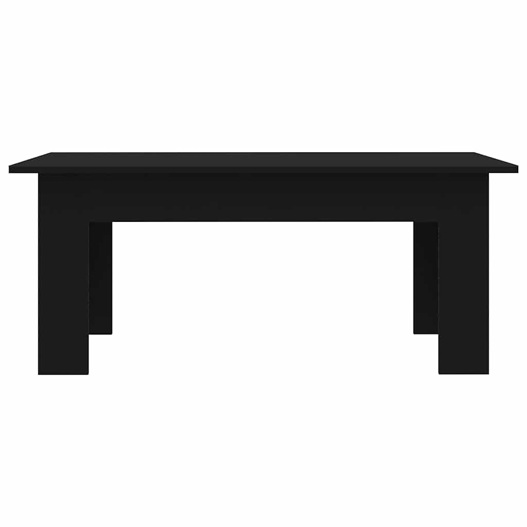 Coffee Table Black 100x60x42 cm Engineered Wood