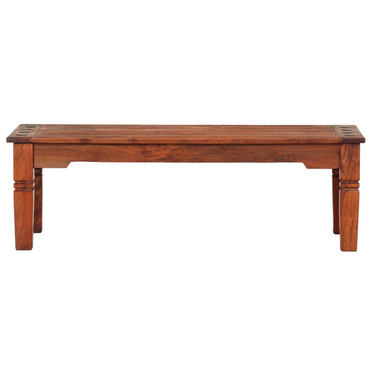Coffee Table 110x50x35 cm Solid Acacia Wood