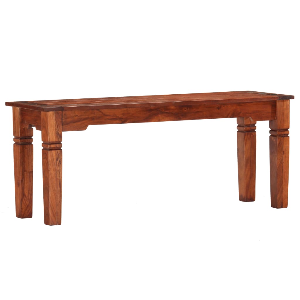 Bench 110 cm Solid Acacia Wood