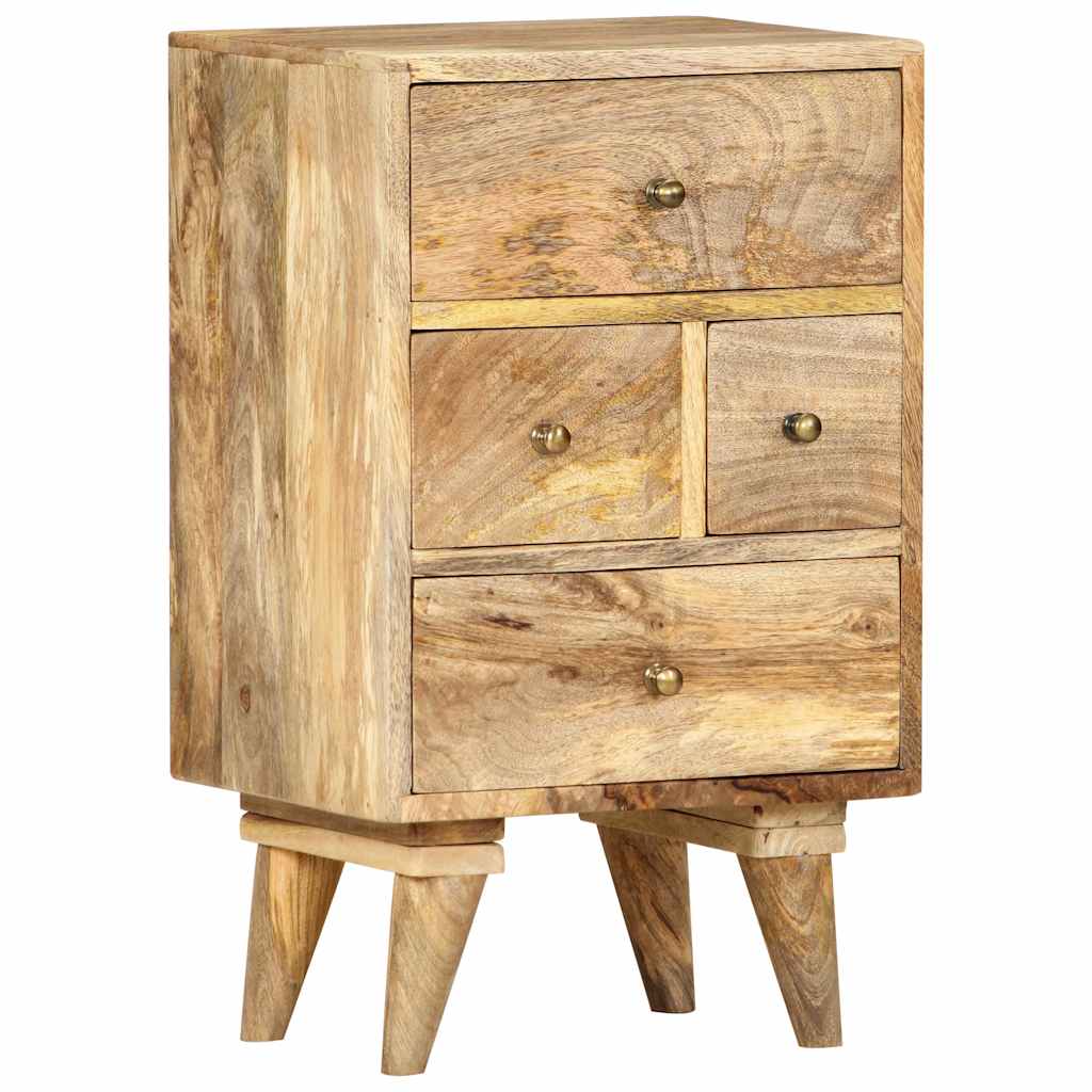 Bedside Cabinet | Brown | Solid Mango Wood | Medium | Bedside Cabinet