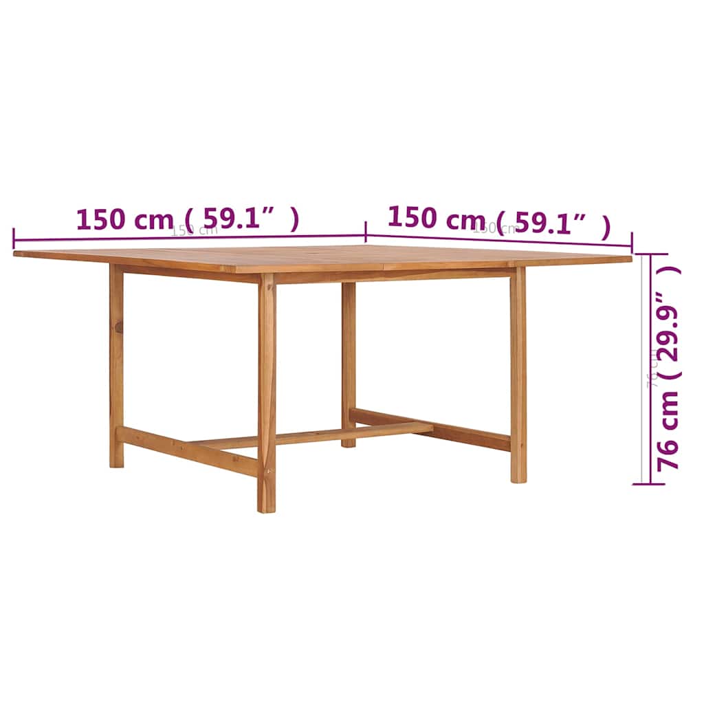 Dining Table | Square | Traditional