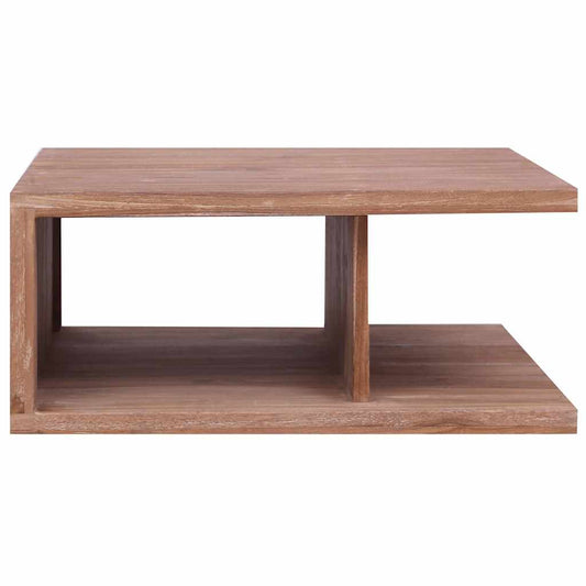 Coffee Table | Brown | Solid Teak Wood | 70cm Square | Coffee Table