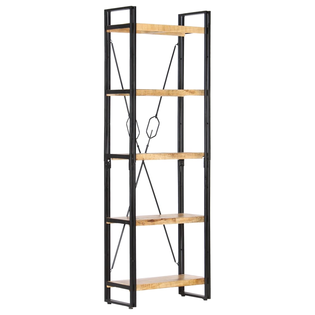Bookcase | Natural Mango Wood and Black