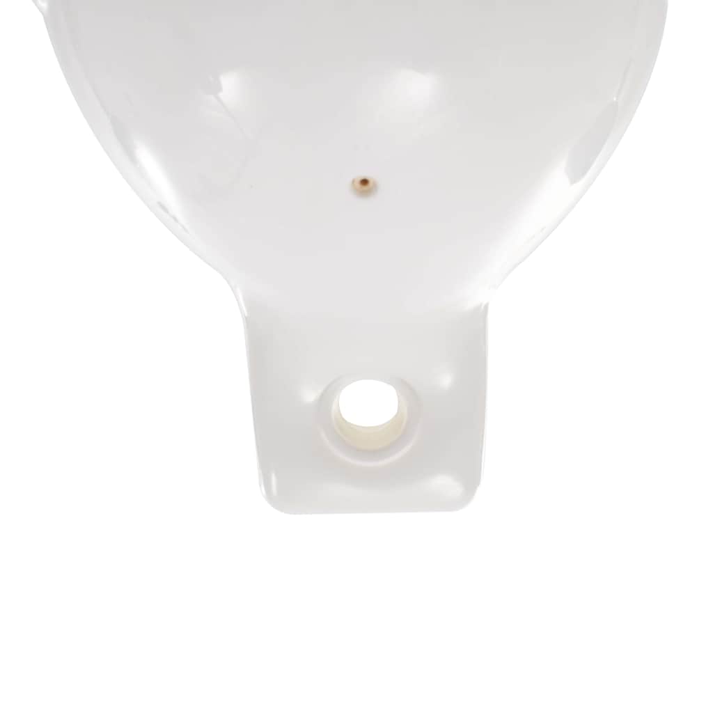 Boat Bumper 4 pcs White Ø 16x58 cm PVC