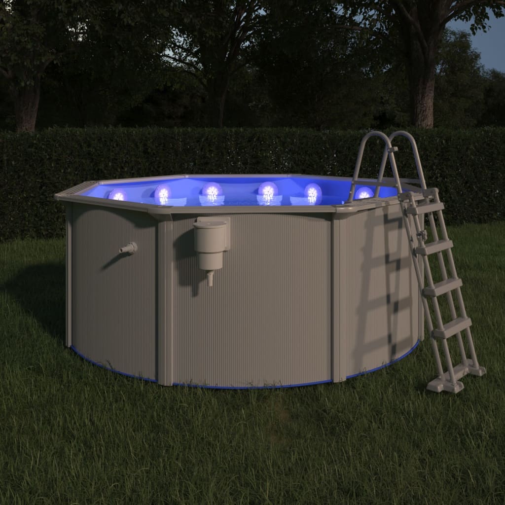 Pool Lamp | White | Plastic | Small | Remote control | Pool Lamp | Round