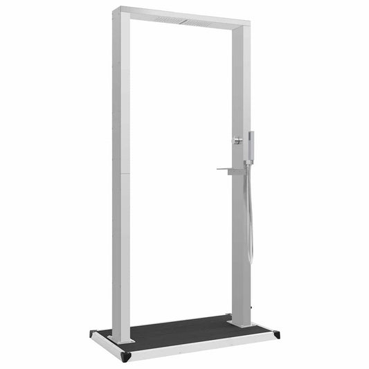 Shower Panel | Silver | 201 stainless steel, WPC | Large | Durable