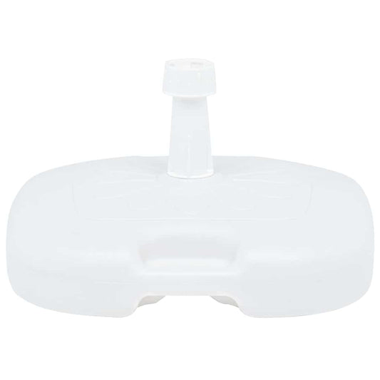 Umbrella Base | White | Plastic | Medium | Decorative Inlays