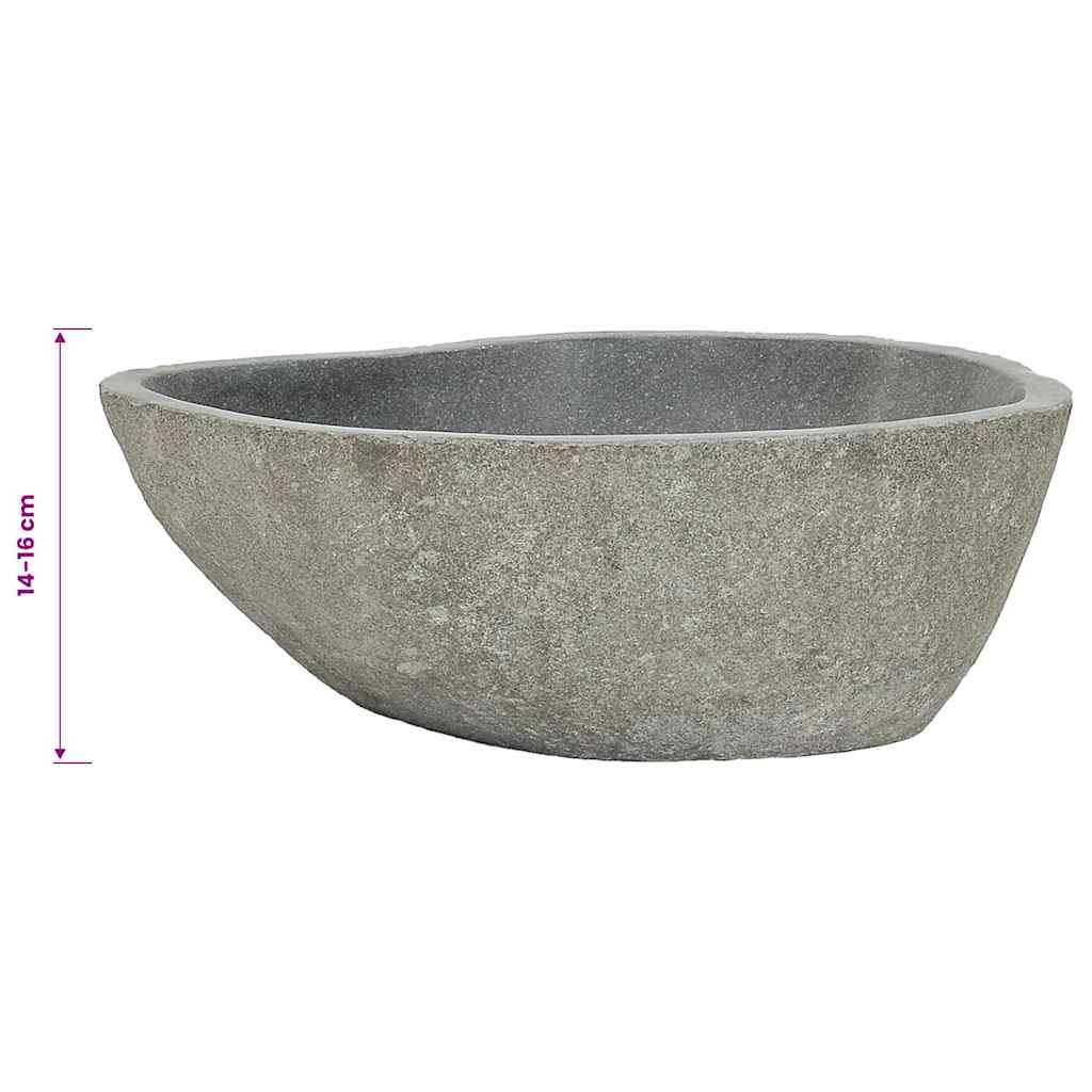Basin River Stone Oval (37-46)x(29-36) cm