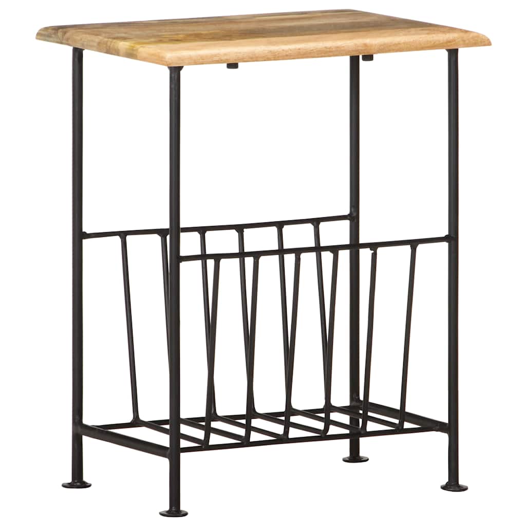 Magazine Rack | Black and brown
