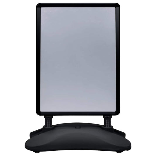 51205 vidaXL A1 Waterbase Poster Stand Black Aluminium Alloy