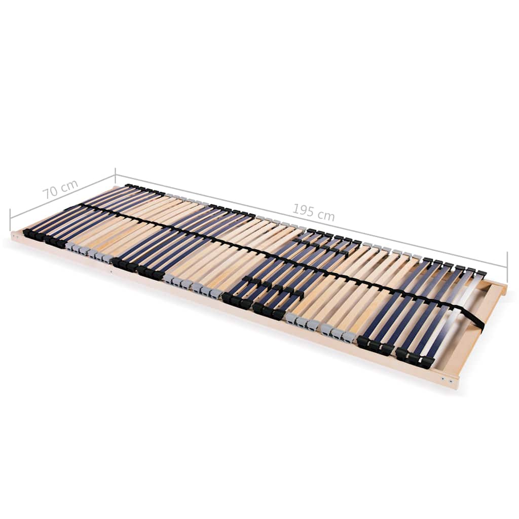 Bed Base | Solid beechwood and birch wood | 70 x 200 cm | Bed Base