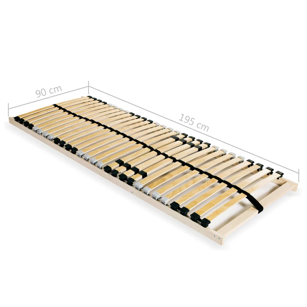 Bed Slatted Base | natural wood | Beechwood frame and birch slats