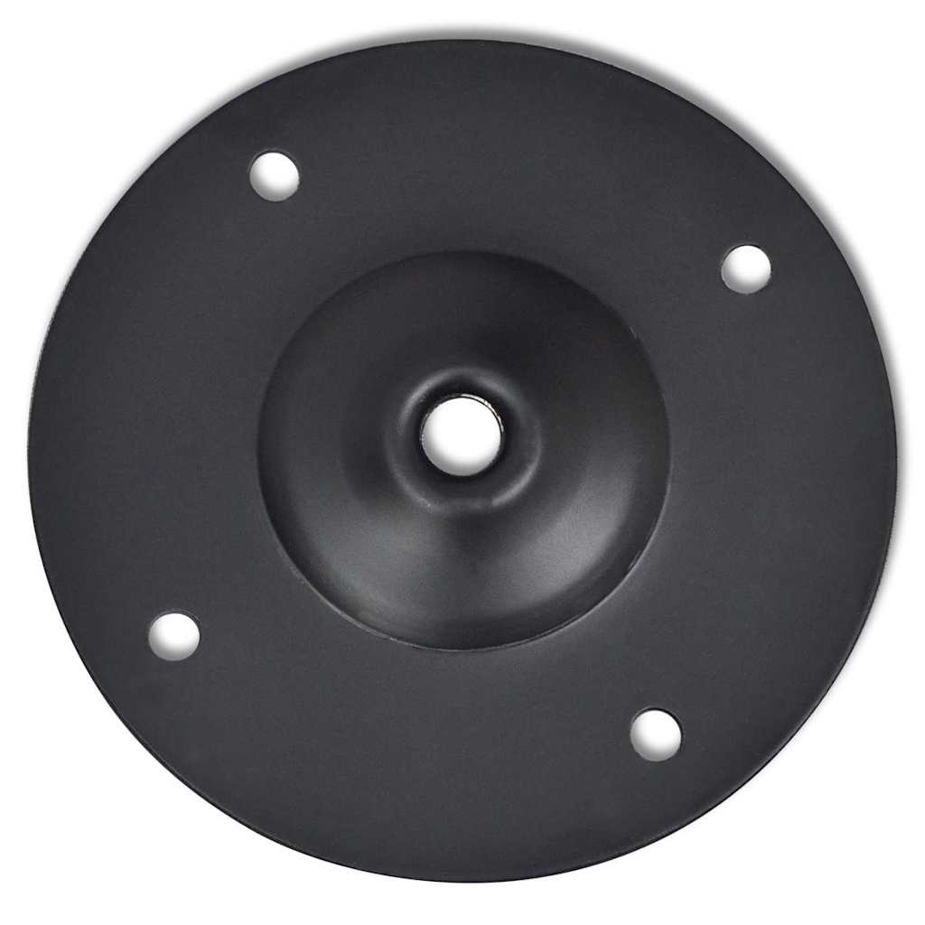 Table Leg | Set of 4 | Black | Iron | Adjustable | Telescopic technology