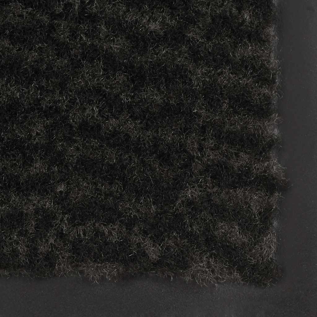 Doormat | Set of 2 | Black | Polypropylene | 90x150 cm | Doormat