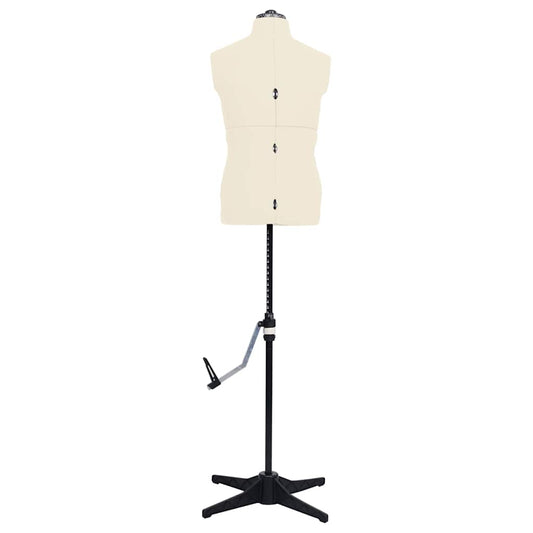 Dress Form | Cream and Black | Polyester, ABS | Size 37-45