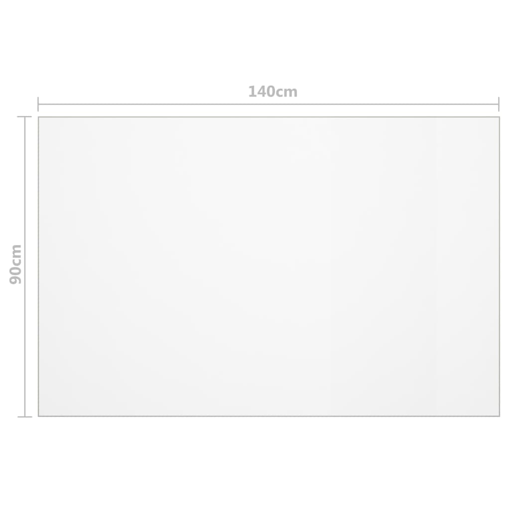 Table Protector | Transparent | PVC | 140x90 cm