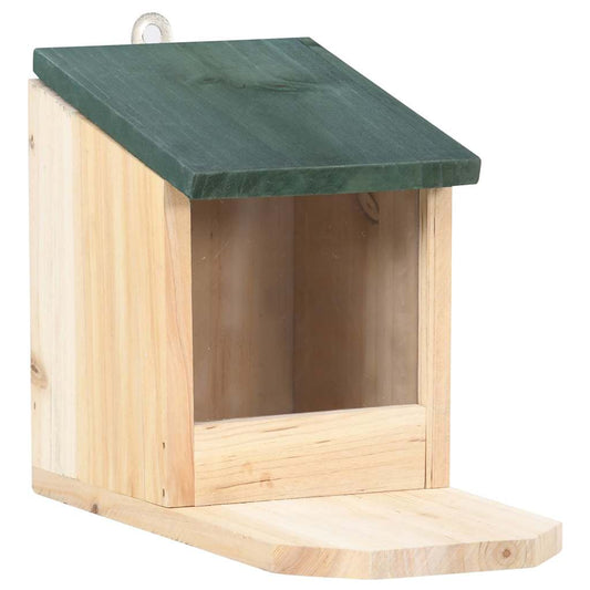 Squirrel House | Natural Wood | Firwood, PVC | Medium | Tiltable