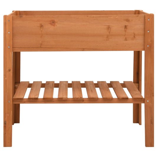 Planter | Natural Wood | Firwood with water-based paint | Medium