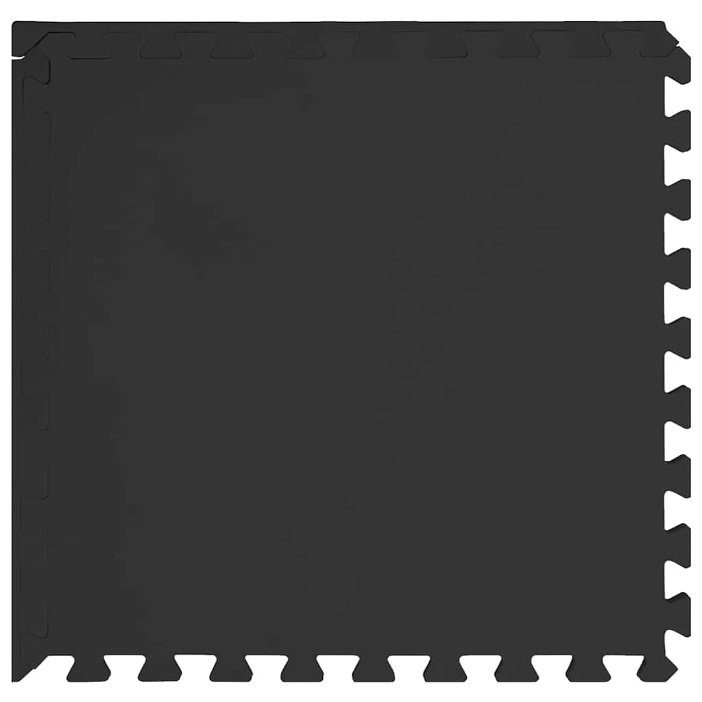 Floor Mats 24 pcs 8.64 ㎡ EVA Foam Black