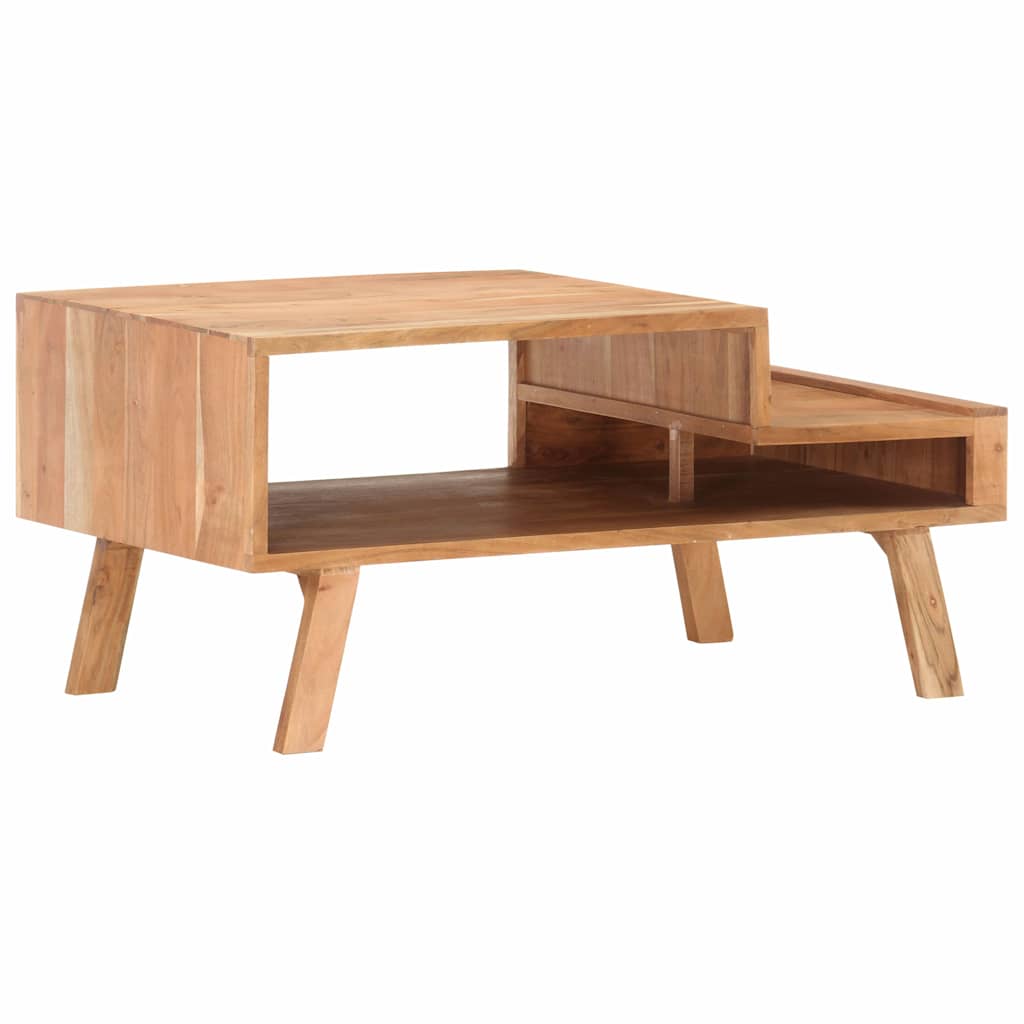 Coffee Table | Natural wood | Solid acacia wood | 100x50x45 cm