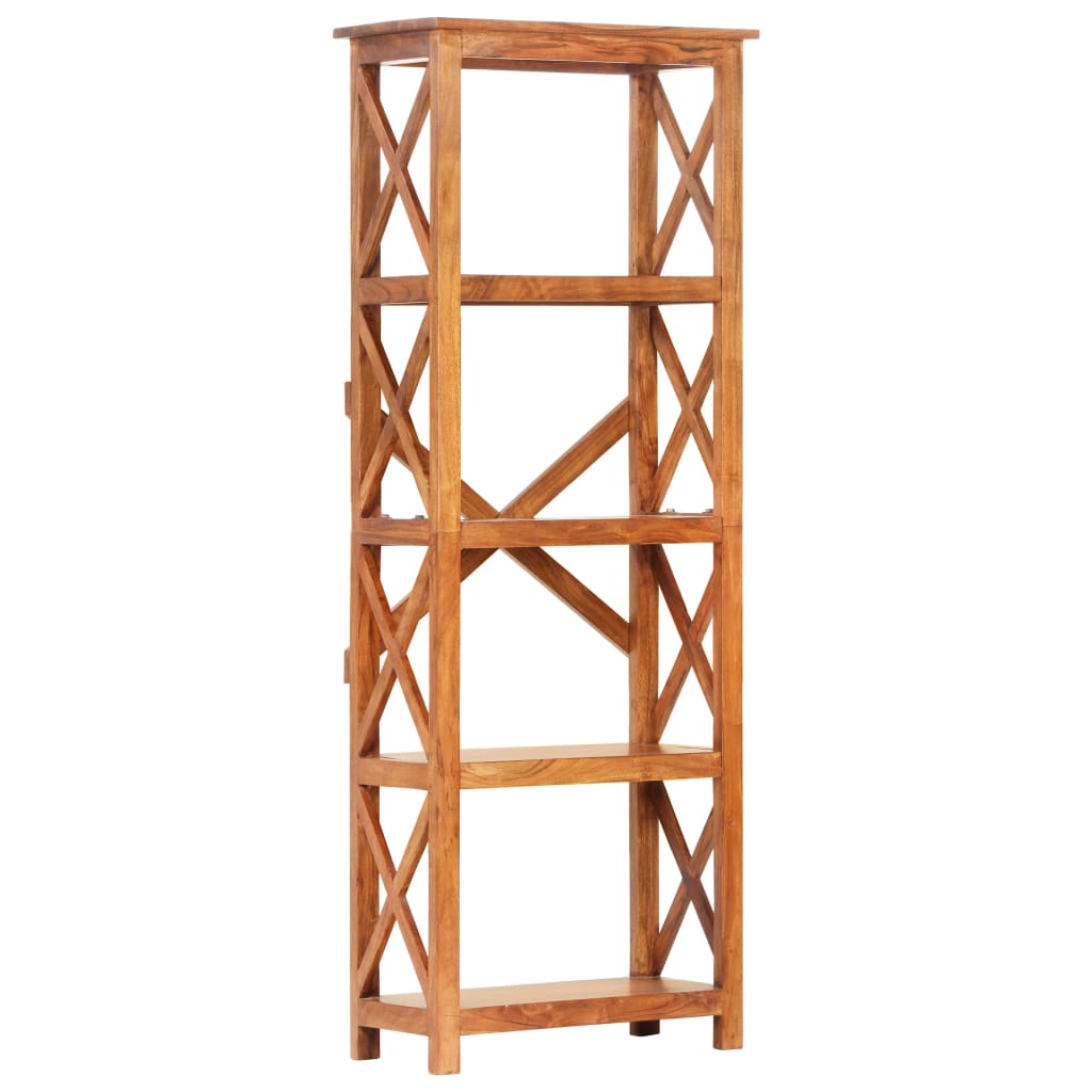 Bookshelf | Honey Finish | Solid acacia wood | Medium | Bookshelf