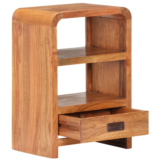 Bedside Table | Honey | Solid Acacia Wood | Medium