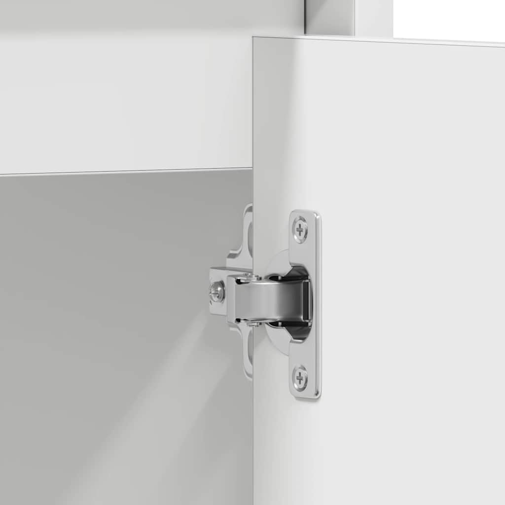 Bathroom Cabinet White 60x33x60 cm Engineered Wood