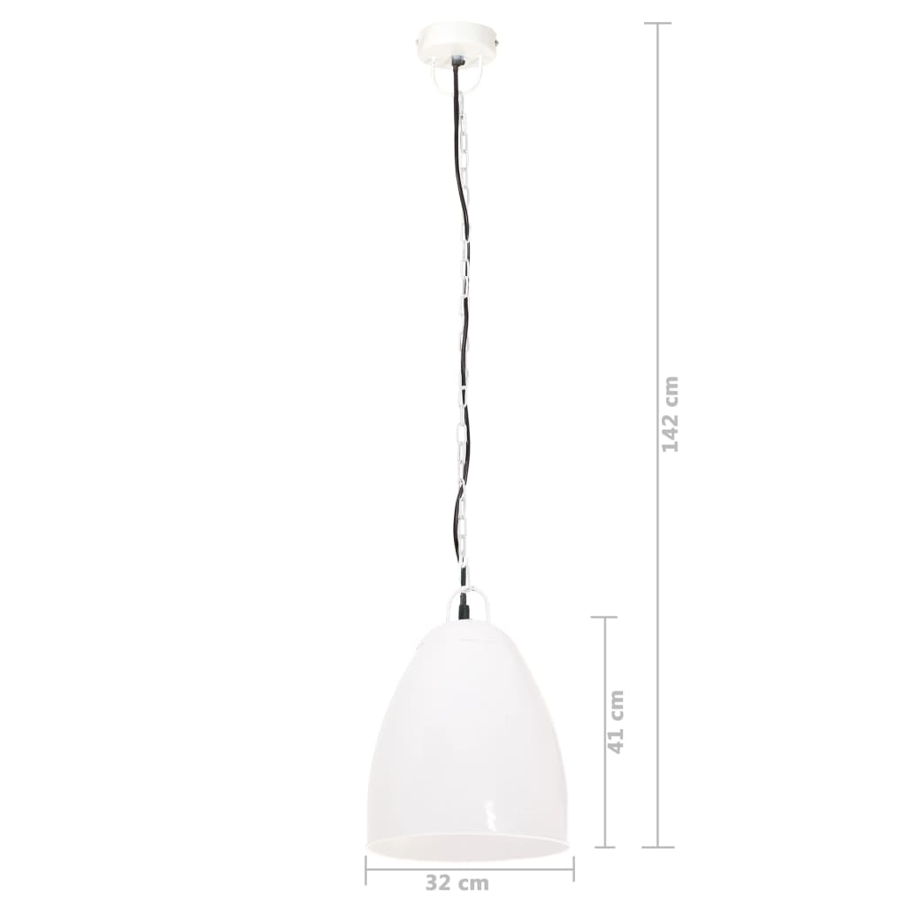 Hanging Lamp | White | Iron with white coating finish