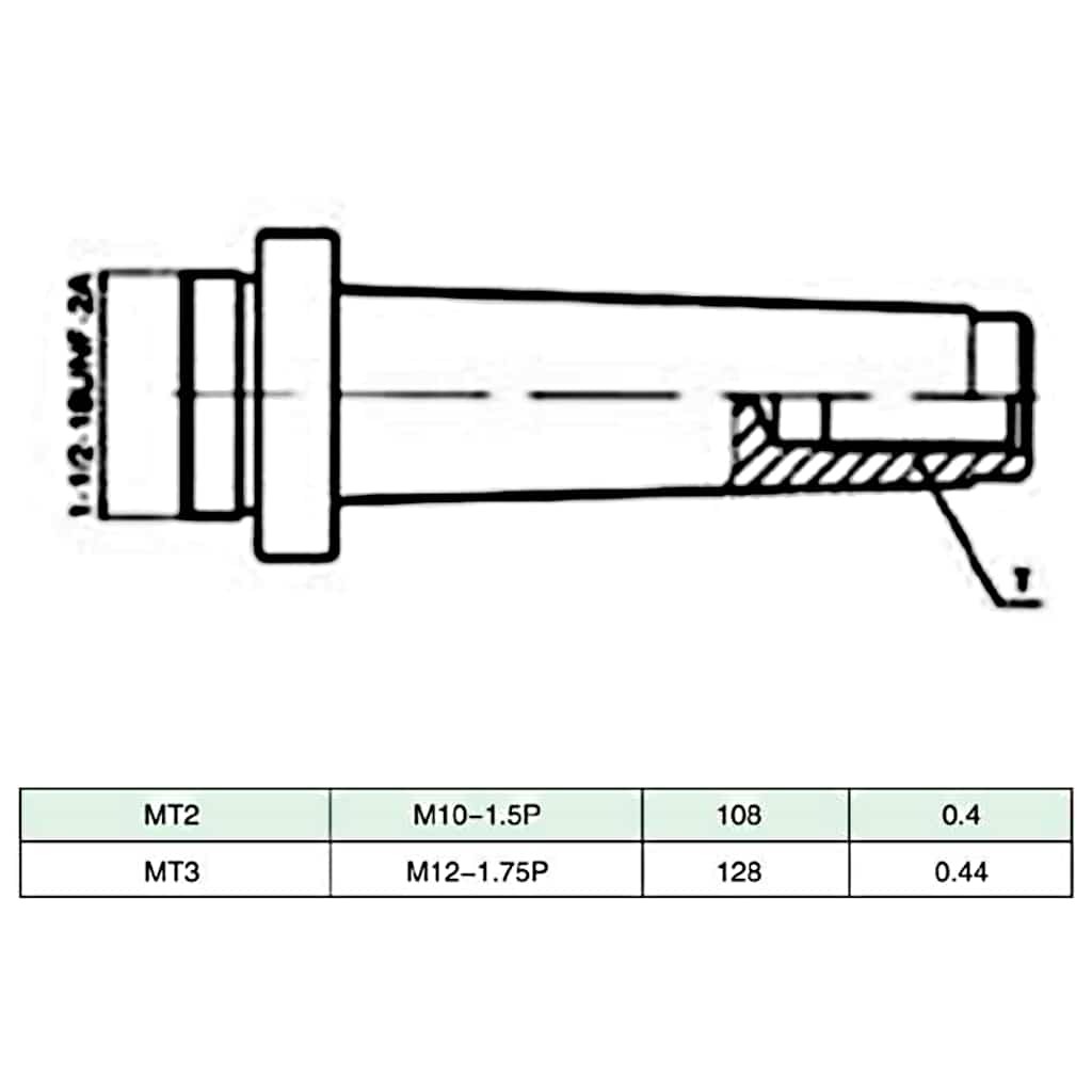15 Pieces Boring Tool Set 50 mm Boring Head MT3-F1-12